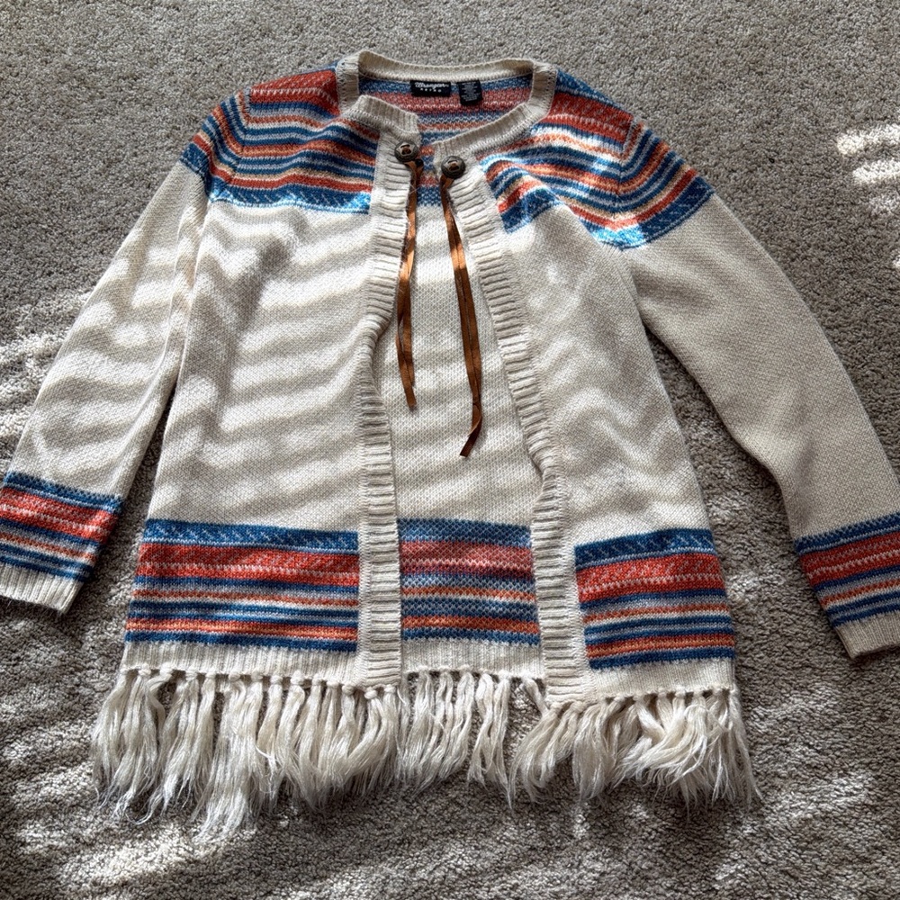 Wrangler Retro Fringe Cardigan